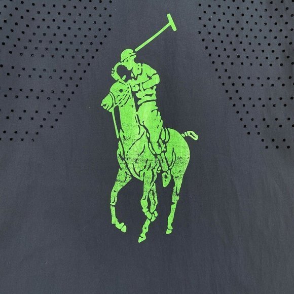 POLO Ralph Lauren US Open 2012 Big Pony Logo Windbreaker Jacket Medium - Picture 7 of 9